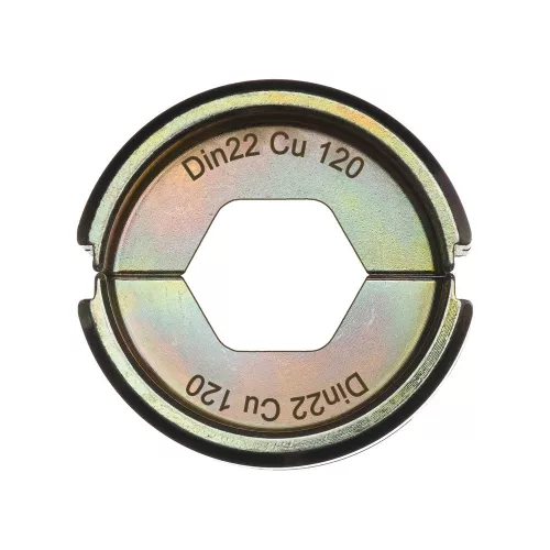 Milwaukee DIN22 Cu 120 krimpelő betét M18 HCCT krimpelőhöz