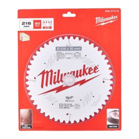   Milwaukee körfűrészlap fához 216x2,4x30mm 48 fog CSB MS W (4932430720)