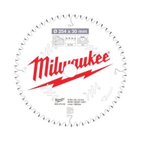   Milwaukee körfűrészlap fához 254x3,0x30mm 60 fog CSB MS W