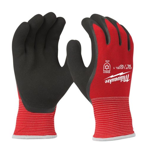 Milwaukee Vágásbiztos védőkesztyű 1/A vágási szint - téli verzió 10/XL