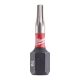 Milwaukee Shockwave bithegy Furatos TX9 25 mm 2db/cs