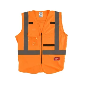 Milwaukee Narancssárga jól láthatósági mellény - L/XL