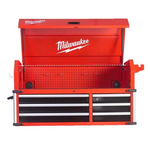 Milwaukee 6 fiókos acél szerszámkocsi 46˝/117cm