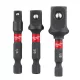 Milwaukee Shockwave Impact Duty dugókulcs adapter készlet, 3 részes