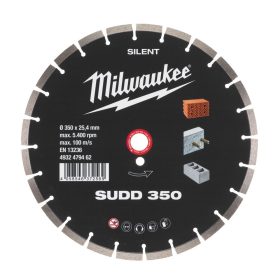 Milwaukee SUDD gyémánt vágótárcsa 350mm