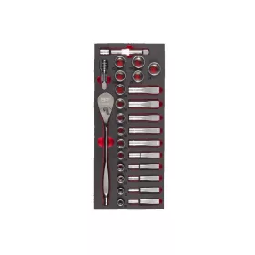 Milwaukee racsnis és dugókulcs készlet 1/2˝