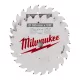 Milwaukee körfűrészlap készlet 165 x 24T/24T, 2 részes