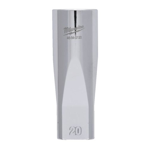 Milwaukee FOUR FLAT króm kézi dugókulcs, hosszú 1/2˝ 20 mm
