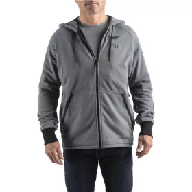   Milwaukee akkus fűthető pulóver akku és töltő nélkül M12 HHGREY4-0(XXL) - szürke