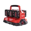 Milwaukee Packout akkumulátor töltő 6 portos