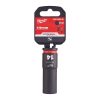 Milwaukee SHOCKWAVE hatszög gépi dugókulcs, hosszú 3/8˝ 14 mm