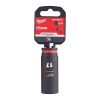 Milwaukee SHOCKWAVE hatszög gépi dugókulcs, hosszú 3/8˝ 17 mm