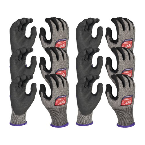 Milwaukee vágásbiztos kesztyű F vágási szint - 7/S 12db/cs