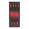 Milwaukee SL & PH csavarhúzó készlet 3 oldalú markolattal habbetétben 7 részes