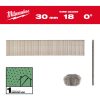 Milwaukee fejnélküli finishelő szeg 18G 30mm, 5000 db/csomag