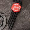 Milwaukee L-alakú torx kulcskészlet 9 részes T10-T50