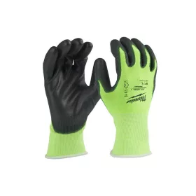   Milwaukee Hi-Vis láthatósági védőkesztyű 1/A vágási szint 10/XL - 12 pár/csomag