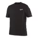 Milwaukee WWSBL rövid ujjú fekete póló (XL)