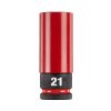Milwaukee SHOCKWAVE IMPACT DUTY dugókulcs alufelnihez 21 mm - 1 db