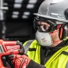 Milwaukee széles profilú szellőző kosárszemüveg, víztiszta
