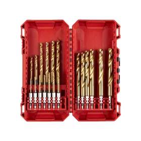   Milwaukee RED HEX fémfúrószár készlet 1/4" Bit befogással 19 részes 2 - 10mm