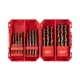 Milwaukee RED COBALT HSS-G Co fémfúrószár lapolt befogással 25 részes 1-13mm