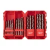 Milwaukee THUNDERWEB HSS-G DIN 338 fémfúrószár hengeres befogással 1-13mm 25 részes