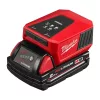 Milwaukee TOP-OFF M18 TC-0 mini akkumulátor töltő