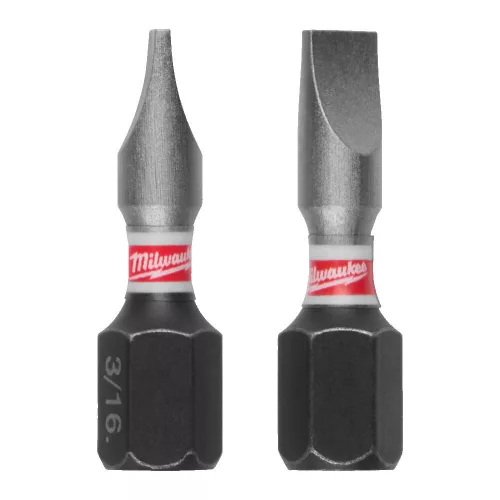 Milwaukee SHOCKWAVE IMPACT DUTY bithegy SL 1,2x6,5x25 mm - 3 db/cs