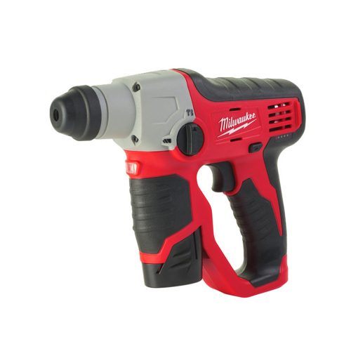 Milwaukee M12 H-202C akkus SDS-Plus fúrókalapács 12V 2x2,0Ah