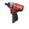 Milwaukee M12 CD-0 akkus csavarozó 1/4" HEX 12V alapgép