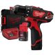 Milwaukee M12 BDD-202C akkus fúrócsavarozó 12V 2x2,0Ah