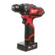 Milwaukee M12 BDD-402C akkus fúrócsavarozó 12V 2x4,0Ah