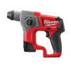 Milwaukee M12 CH-202C akkus SDS-Plus fúrókalapács 12V 2x2,0Ah