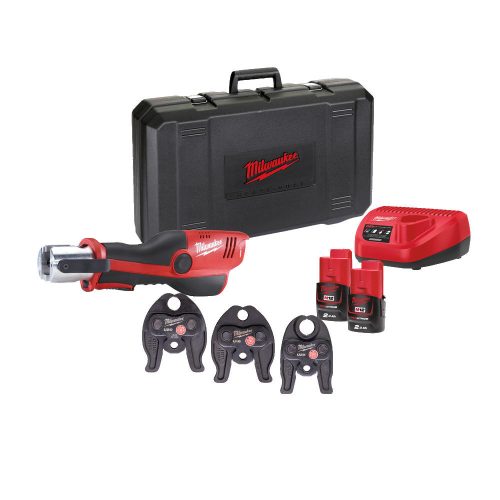 Milwaukee M12 HPT-202C U-KIT akkus hidraulikus prés szett 12V 2x2,0Ah