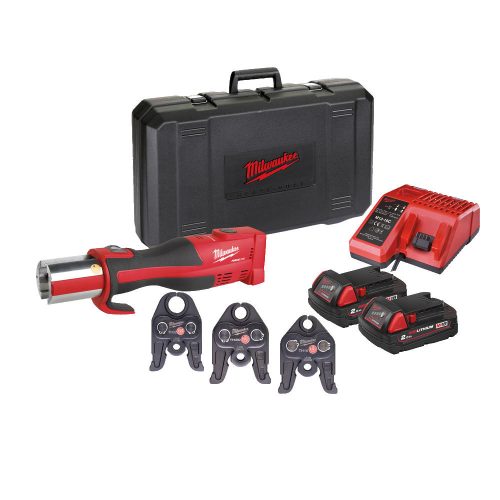 Milwaukee M18 BLHPT-202C TH-SET akkus szénkefe nélküli hidraulikus prés szett 18V 2x2,0Ah