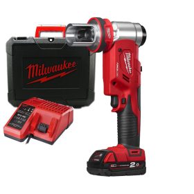   Milwaukee akkus hidraulikus lyukasztógép M18 HKP-201CA 18V 2,0Ah