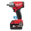 Milwaukee M18 ONEIWF12-502X akkus ütvecsavarozó 1/2? 18V 2x5,0Ah