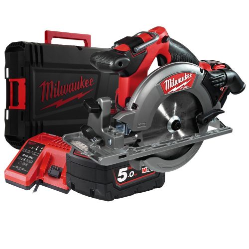 Milwaukee akkus körfűrész M18 CCS55-502X 18V 2x5,0Ah