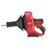 Milwaukee M12 BDC8-0C akkus lefolyócsotisztító 8mm-es spirális kábellel 12V alapgép