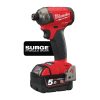 Milwaukee M18 FQID-502X akkus hidraulikus ütvecsavarozó 1/4? HEX 18V 2x5,0Ah