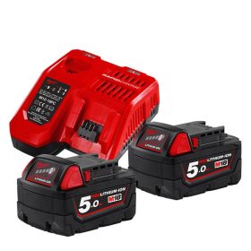Milwaukee akkumulátor szett M18 NRG-502 18V 2x5,0Ah