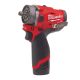 Milwaukee M12 FPDX-202X akkus leveheto tokmányú ütvefúró-csavarozó 12V 2x2,0Ah