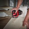 Milwaukee M18 BOS125-502B akkus excentercsiszoló 18V 2x5,0Ah, 125mm