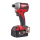 Milwaukee M18 BLID2-502X akkus szénkefe nélküli ütvecsavarozó 1/4? HEX 18V 2x5,0Ah