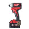 Milwaukee M18 BLID2-502X akkus szénkefe nélküli ütvecsavarozó 1/4? HEX 18V 2x5,0Ah