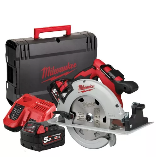 Milwaukee akkus körfűrész M18 BLCS66-502X 18V 2x5,0Ah