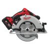 Milwaukee M18 BLCS66-502X akkus körfűrész 18V 2x5,0Ah, 190mm