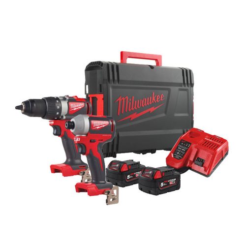 Milwaukee M18 BLPP2B2-502X akkus M18 szénkefe nélküli erocsomag 18V 2x5,0Ah