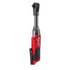 Milwaukee M12 FIR38LR-0 akkus racsnis csavarkulcs hosszított hajtószárral 3/8" 12V alapgép